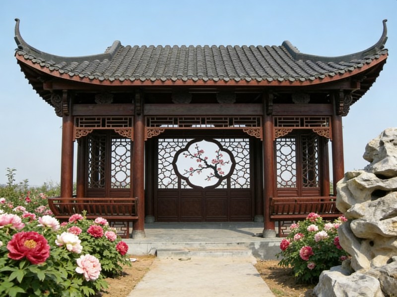 吉林防腐木方亭